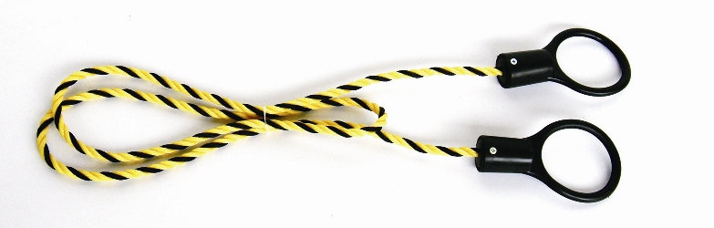 コーンロープ・2.5m（プラスチック製リング）