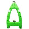 単管バリケード・緑（反射テープ付・ノーマル）（安全用品・保安用品・バリケード・単管バリケード）