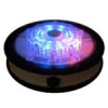 電池式LED 発円灯・赤/青発光・吸着力30k（マグネット付）