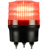 高輝度多色LED点滅表示灯・φ90×高さ122mm・赤/黄/緑（ニコトーチ・DC12V-DC24V・マグネット式）