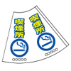 コーンカバー・喫煙所（無反射/ターポリン製）