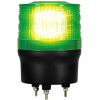 モータレス超高輝度LED回転灯・φ90×高さ122mm・緑（ニコトーチ・DC48Vプラグ付・3点留/回転）