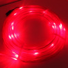 LEDチューブライト・10m・AC100V・赤点滅・10セット・送料無料（コントローラー内蔵）（安全用品・保安用品・チューブライト）