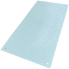 樹脂製敷板・ホワイト・910×1,820mm×厚み8（6+2）mm・10枚セット・送料無料（片面滑り止め・裏面フラットタイプ/Wターフ）（安全用品・保安用品・樹脂製マット・敷板）