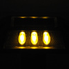 ソーラー式LED道路鋲/黄色（太陽電池式/両面点灯道路鋲）