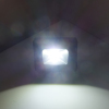 充電式LEDポータブル投光器・10W（白LED/HIGH→LOW・赤LED・青LED警告灯機能付/USBケーブル付属/屋内外兼用タイプ）