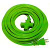 カラーマルチコード・緑・20m（2芯・コード直径10mm）