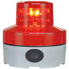 電池式LED警告灯・赤/回転・点滅（ニコUFOneo・スイッチ付・手動式）