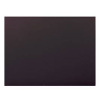 耐水木製黒板・黒無地（450mm×600mm・取っ手付・アルミささえ棒・ラーフル・チョーク2本付属）
