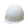 ポリエチレン製ヘルメット・ホワイト（通学帽・標準あご紐：スポット式）