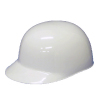 ABS樹脂製ヘルメット・ホワイト・530mm-570mm（通学帽・標準あご紐：スポット式）