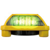 電子発煙筒（緑LED1面発光型・マグネット/電池式/盗難防止フック/ビス付属・ニコハザード）