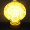 LED警告灯/高輝度LED黄（直径195mm・クランプ取付具付属）