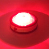電池式LED 発円灯・赤発光・吸着力5kg（マグネット付）