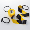 コーンバーテープ・黄黒（0.3m-約4.0m）（安全用品・保安用品・立入禁止区域テープ・コーンバーテープ）