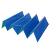 折りたたみ式クッション養生材「忍者N」リバーシブルタイプ・青緑（1850mm×700mm×5mm）